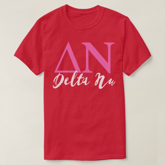 Camiseta Delta Nu (Frente do Design)