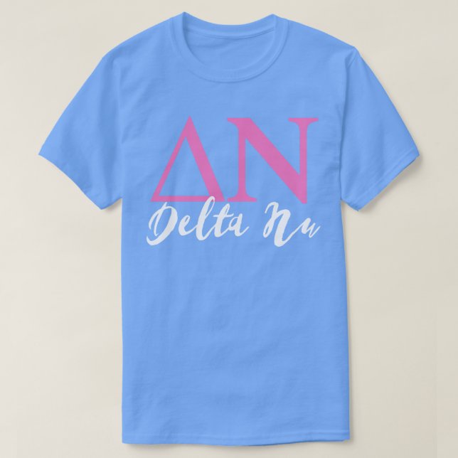 Camiseta Delta Nu (Frente do Design)