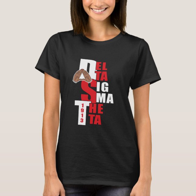 Camiseta Delta Sigma Theta Sorority Paraphernalia, Delta 19 (Frente)