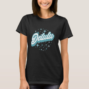 Camiseta Delulu Cita Trendy Slogan Tee - Gen Z Slang Engraç