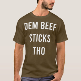 Camiseta Dem Beef Pica Tão Engraçada Comida De Lixo