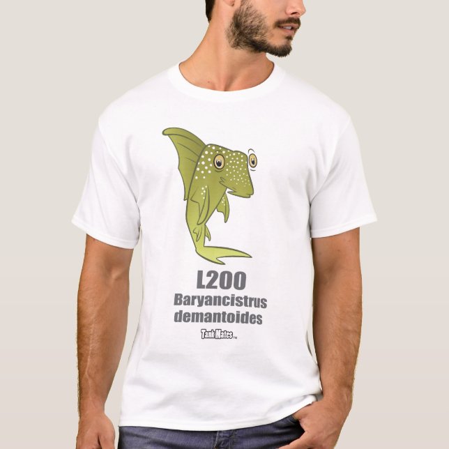 Camiseta Demantoides de TM-04-L200 Baryancistrus (Frente)