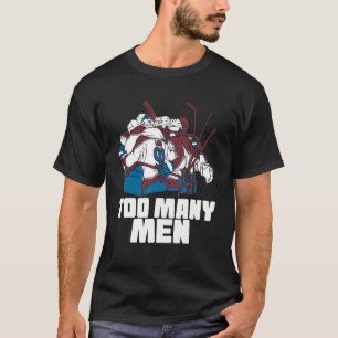 Camiseta Demasiados Homens Hockey Team
