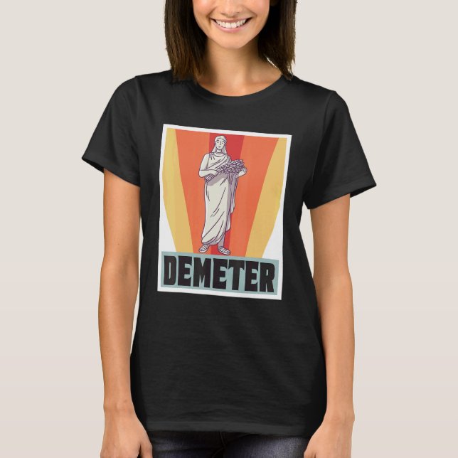 Camiseta Dementador Deus Grécia Antiga da mitologia grega (Frente)