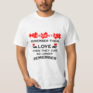 Camiseta Dementia Esperança Por Uma Cura