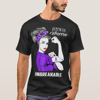 Camiseta Dementia Guerreiro Demência Inseparável Sensibiliz