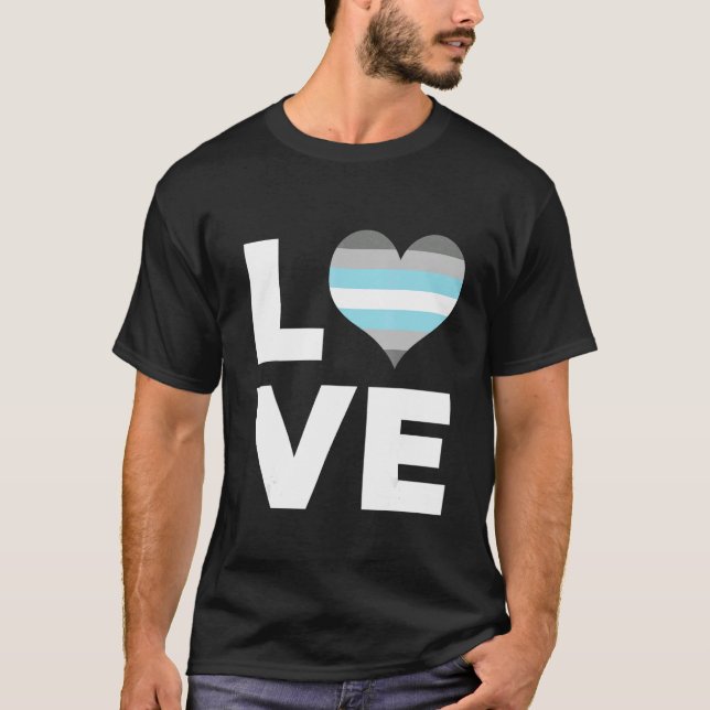 Camiseta Demiboy Prioridade Flag Love Demiboy Flag (Frente)