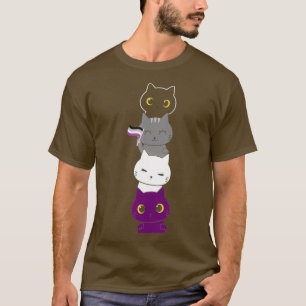 Camiseta Demissário do Orgulho Ace do Gato de Sinalizador d