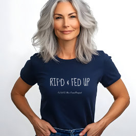 Camiseta Demitido e Farto, Protesto de Funcionário Federal 