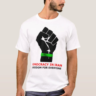 Camiseta Democracia em Irã