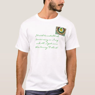Camiseta Democracia em Iraque
