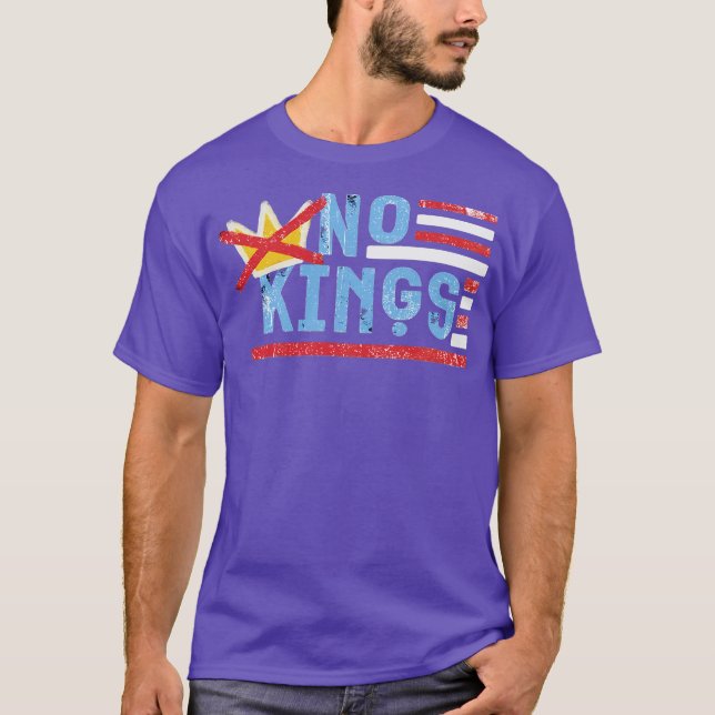 Camiseta Democracia não tem reis na America Resist-Photoroo (Frente)