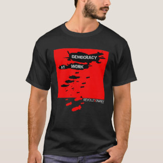 Camiseta Democracia no trabalho