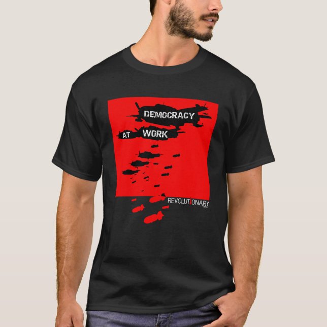 Camiseta Democracia no trabalho (Frente)