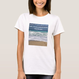 Camiseta Democracia vs República (luz)