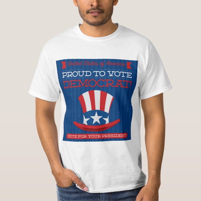Camiseta Democrata (Frente)