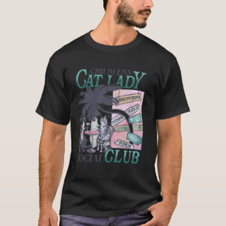 Camiseta Democrata do Clube Social da Senhora Sem Filhos e 
