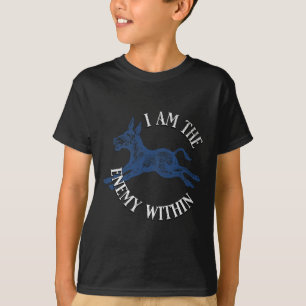 Camiseta Democrata Kamala Harris Inimigo Interno Anti-Trump