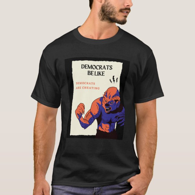 Camiseta Democratas enganam as eleições de 2020 (Frente)