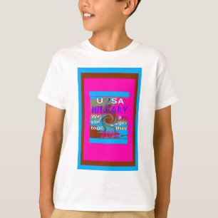 Camiseta Democratas Hillary Pelo Presidente dos EUA