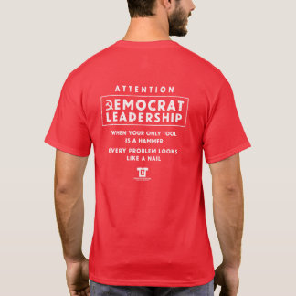 Camiseta Democratas querem martelo e foice para a América