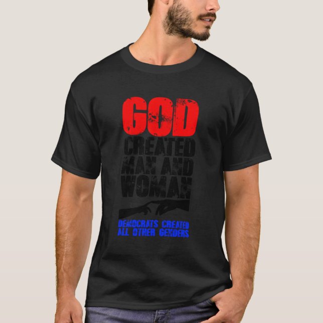 Camiseta Democratas Republicanos Criaram Todos os Outros Gê (Frente)