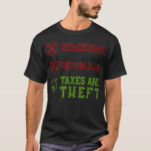 Camiseta Democratas Republicanos do APG Presentes Engraçad
