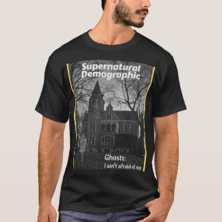 Camiseta Demografia sobrenatural - Fantasmas que tenho medo