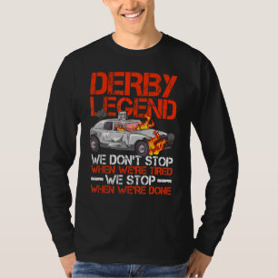 Camiseta Demolição De Carros Derby Cotação De Um Derby Demo