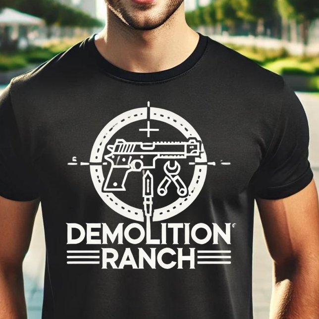 Camiseta Demolition Ranch: Poder e Precisão (Criador carregado)