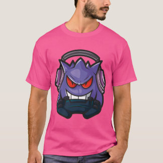 Camiseta Demon Gamer playing