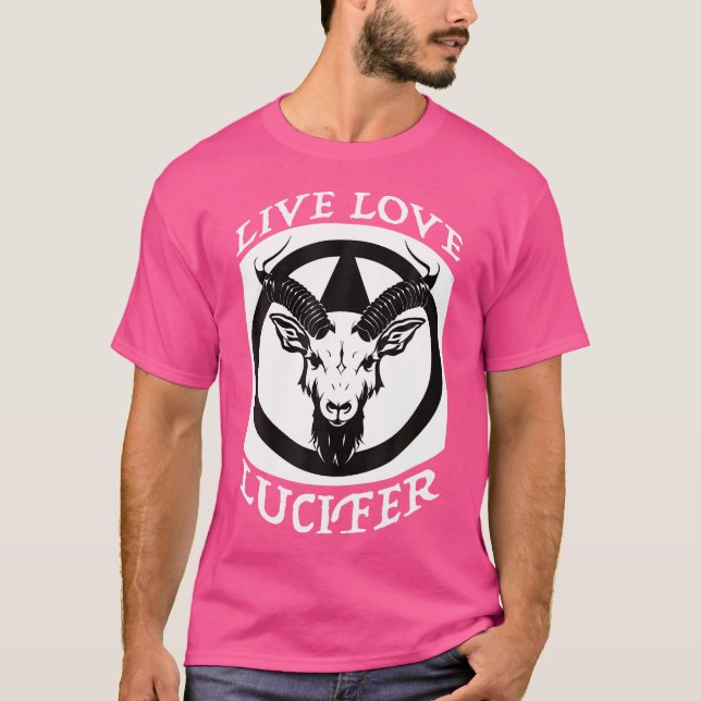 Camiseta Demon Lucifer Goat (Frente)