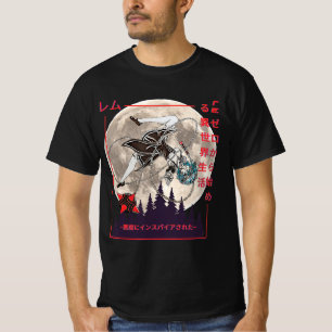Camiseta Demon Maid Japonês Anime Manga Style