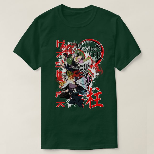 Camiseta Demon Slayer 3 (Frente do Design)