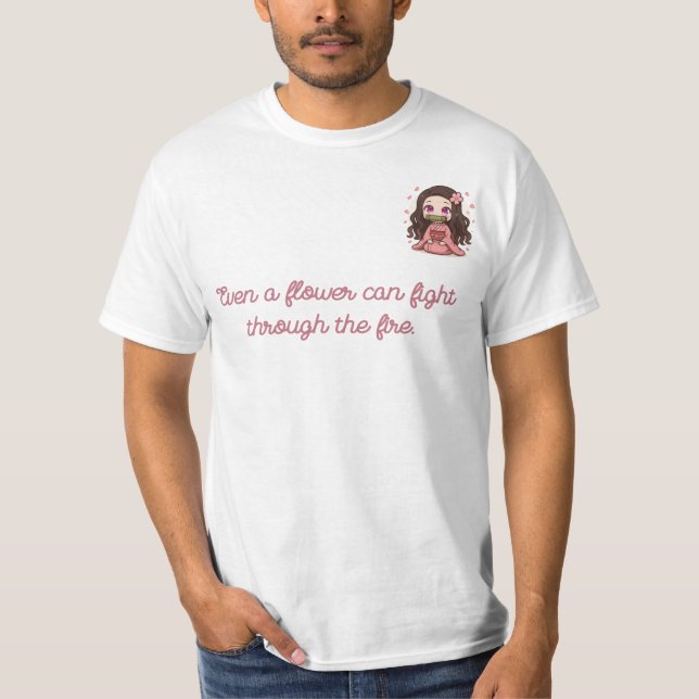 Camiseta Demon Slayer Nezuko inspired (Frente)