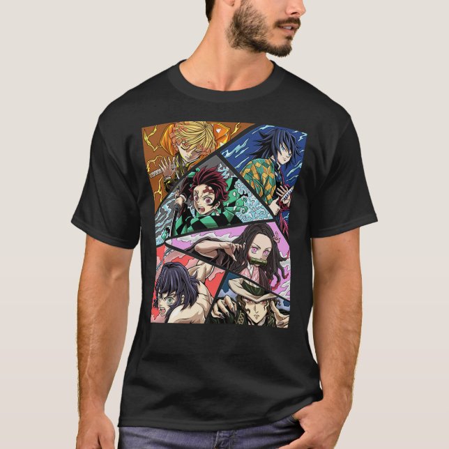 Camiseta Demon Slayer T-ShirtDEMON SLAYER Classic T-Shirt (Frente)