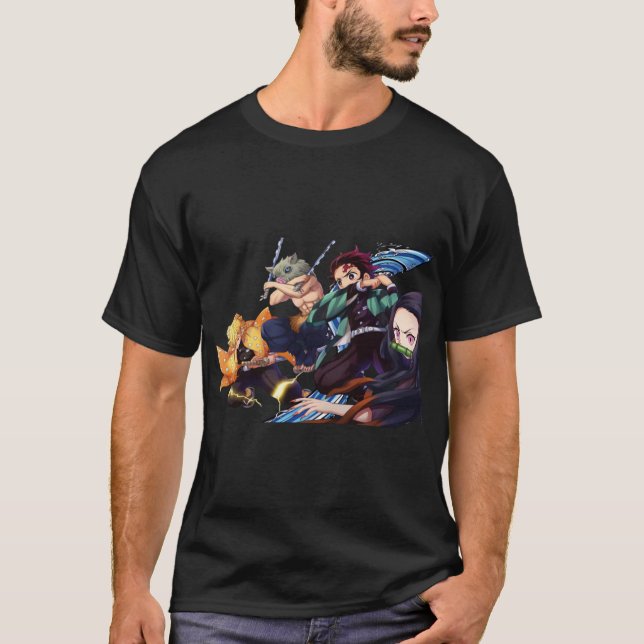 Camiseta Demon Slayer Zen-Pack Demon Slayer (21) (Frente)