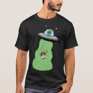 Camiseta Demonia capturada por um Alien