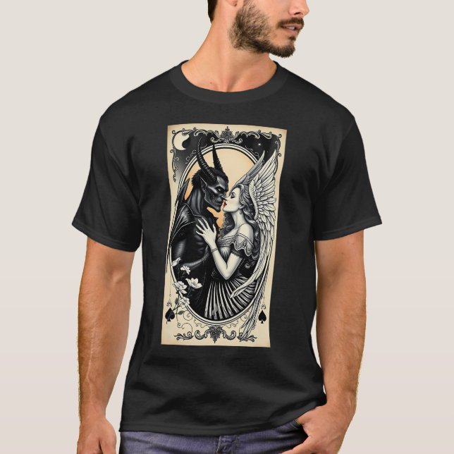 Camiseta Demônio ama anjo 2 (Frente)