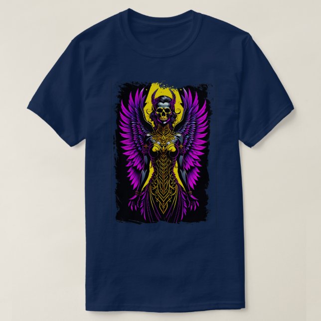 Camiseta Demônio Anjo Escuro (Frente do Design)