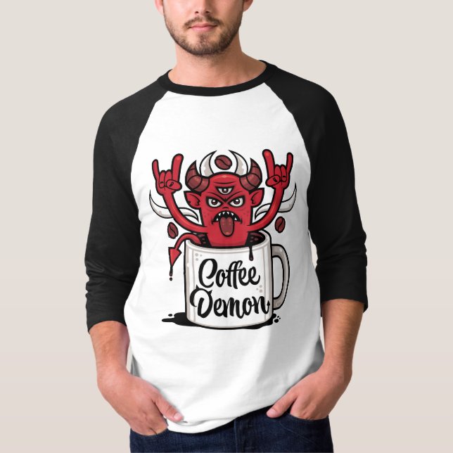 Camiseta Demônio do Café (Frente)