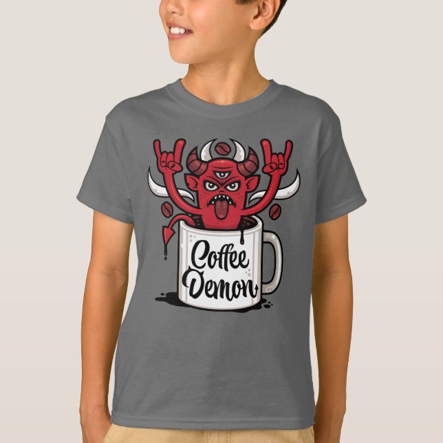 Camiseta Demônio do Café (Frente)