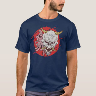 Camiseta Demônio do diabo Oni Demon do Japão