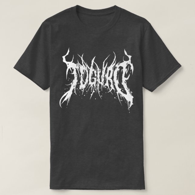 Camiseta Demônio do Músculo de Metal Pesado (Frente do Design)