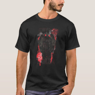 Camiseta Demônio Gótico Estilo de Ocultismo Emo Superior 1