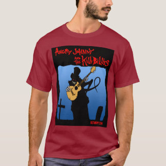 Camiseta Demónio irritado da lápide de Johnny