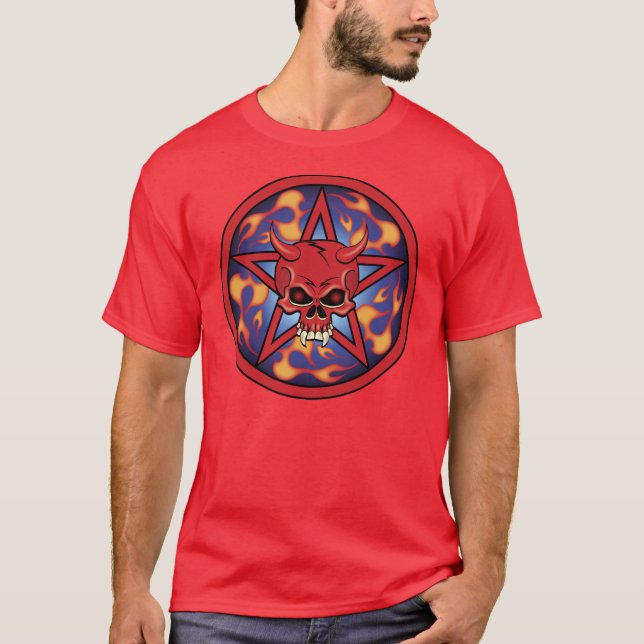 Camiseta Demônio Skull (Frente)