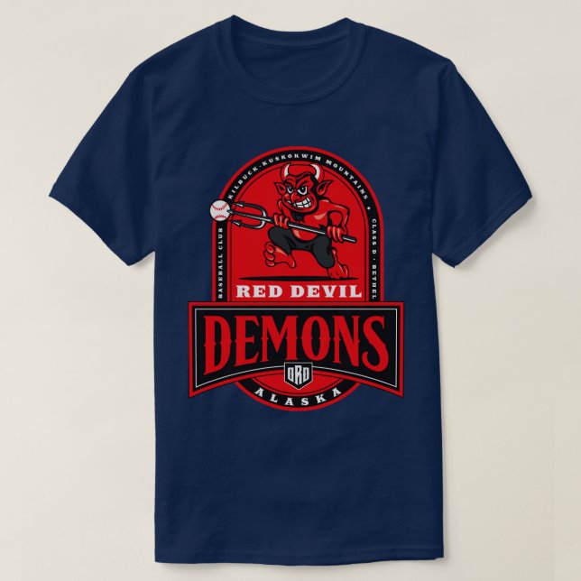 Camiseta Demônios do Red Devil Alaska (Frente do Design)