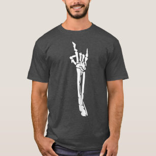 Camiseta Demônios Horns - Skeleton T-Shirt