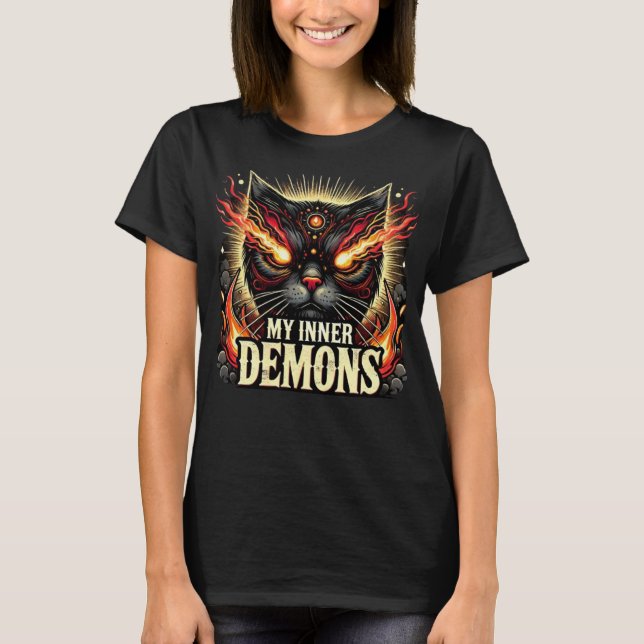 Camiseta demônios internos (Frente)